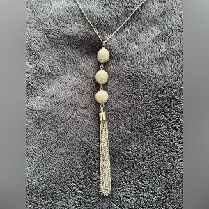 Delicate light gold necklace